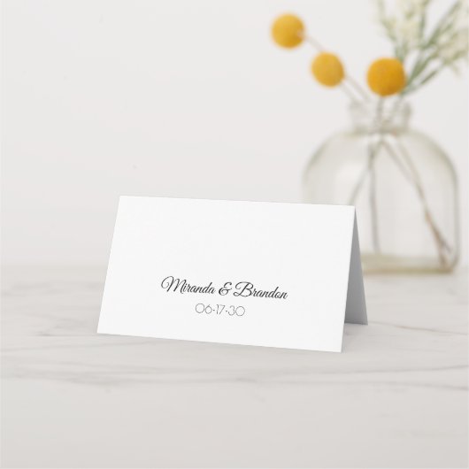 Moderne Strand String Lights Zomer Bruiloft (Achterkant)