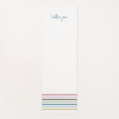 Moderne Streep Yogamat (Voorkant)