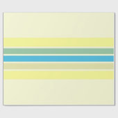 Moderne strepen kunst cadeaupapier (Vlak)