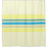 Moderne strepen kunst douchegordijn (Voorkant)