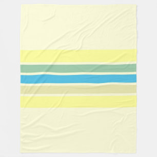 Moderne strepen kunst fleece deken