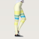 Moderne strepen kunst leggings (Rechts)