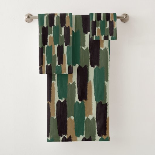 Moderne strepes bad handdoek (Insitu)