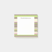 Moderne strepes post-it® notes (Voorkant)