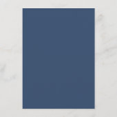 Moderne string lichten, geel en wit huwelijk menu (Achterkant)