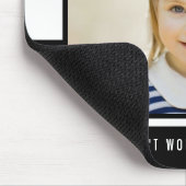 Moderne Stripes EDITABLE COLOR Photo Muismat (Hoek)