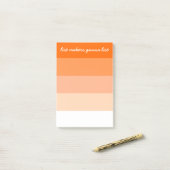 Moderne Stripes List Makers Post-it® Notes (Op bureau)