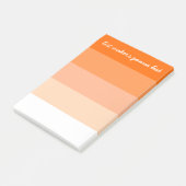 Moderne Stripes List Makers Post-it® Notes (Schuin)