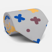Moderne Stropdas patroonpatroon (Opgerold)