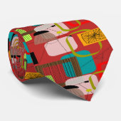 Moderne Stropdas voor mannen in het midden van de  (Opgerold)