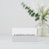 Moderne Styliste Carte de visite professionnel (Debout devant)