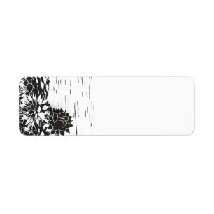 Moderne Succulente Cactus Planten Etiket