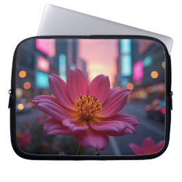 Moderne Sunrise Bloom 10' Laptop Sleeve