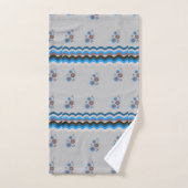 Moderne super et fleuri (Serviette à main)