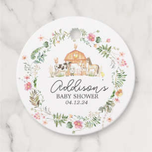 Moderne sur le tag de faveur agricole, étiquette d