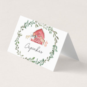 Moderne sur les cartes de tente de nourriture de f