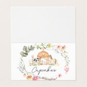 Moderne sur les cartes de tente de nourriture de f (Extérieur déplié)