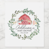 Moderne sur les Étiquettes de vin de ferme, Étique (Étiquettes simples)