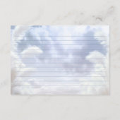 Moderne Sur Nuage Neuf 9 CARTES DE RECETTES Fêtes (Dos)