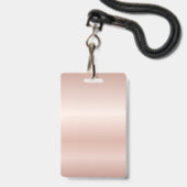 Moderne Sweet 16 Script Jurk Verjaardag VIP Badge (Back with Lanyard)