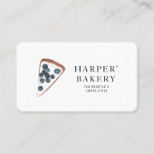 Moderne Sweets Bakery Professional Business Visitekaartje (Voorkant)