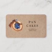 Moderne Sweets Pancake Bakery Professional Busines Visitekaartje (Voorkant)