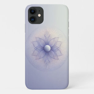 Moderne Symmetrische Geometrische Bloom - Minimali iPhone 11 Hoesje