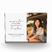 Moderne sympathie rouwmonument fotoblokken (Voorkant)