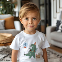 Moderne T-Rex Dinosaurus Verjaardagsfeest