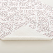 Moderne Taupe Fuzzy Deken (3/4)