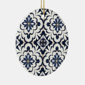 Moderne Tegels Azulejos Blue Keramisch Ornament (Rechts)