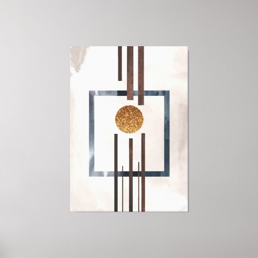 Moderne tekenstijlcanvas afdrukken (Voorkant)