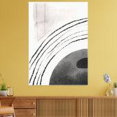 Moderne tekenstijlcanvas afdrukken (Insitu (Woonkamer))