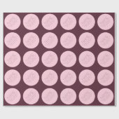  moderne tekst met rand cadeaupapier (Vlak)