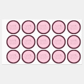 moderne tekst met rand labels (Vel)