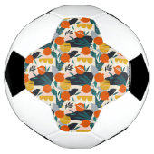 Moderne tendance Preppy Chic Apricot et Feuille (Tourné)