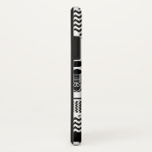 Moderne Tennis Equipment & Accessoires Pattern Hoe Case-Mate iPhone Case (Achterkant / rechts)