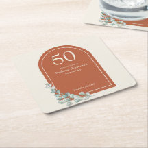 Moderne Terracotta Boog Eucalyptus 50ste Verjaarda