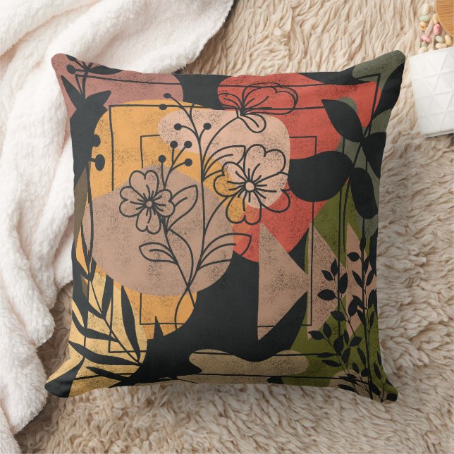 Moderne Terracotta Stijl Kussen (Deken)