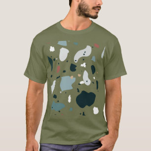 Moderne Terrazzo Patroon – Abstracte Midden Eeuw Z T-shirt
