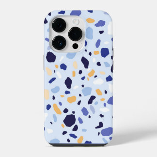 Moderne Terrazzo Steen Textuur Patroon iPhone 14 Plus Hoesje