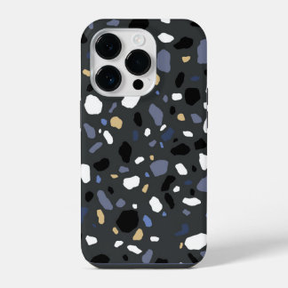 Moderne Terrazzo Steen Textuurpatroon iPhone 14 Plus Hoesje