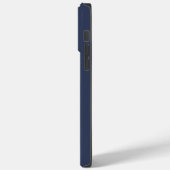 Moderne Texas Longhorn zomer aangepaste naam blauw Case-Mate iPhone Case (Achterkant / Links)