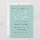 Moderne Therapeut Stylist Spa Minimalistisch Botan Kaart (Voorkant)