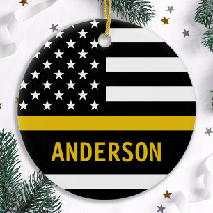 Moderne Thin Gold Line - Speciaal uitgeruste 911-v Keramisch Ornament