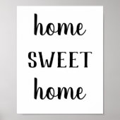 Moderne Thuishuiswinkel - Sweet Home Print (Voorkant)