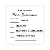 Moderne thuiswerkerscategorie voor aangepaste lera rubberstempel (Afrduk)