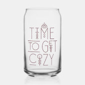 Moderne tijd om gezellig design te krijgen blikvorm glas (Voorkant)