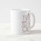 Moderne tijd om gezellig design te krijgen extra grote beker (Voorkant rechts)