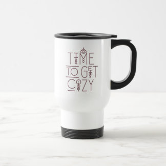 Moderne tijd om gezellig design te krijgen reisbeker